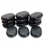 Pietre vulcanice pentru masaj, set de 10 bucati CRS10XL ovale